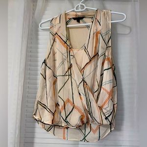 Multicolor Banana Republic Sheer Tank. Size Extra Small.
